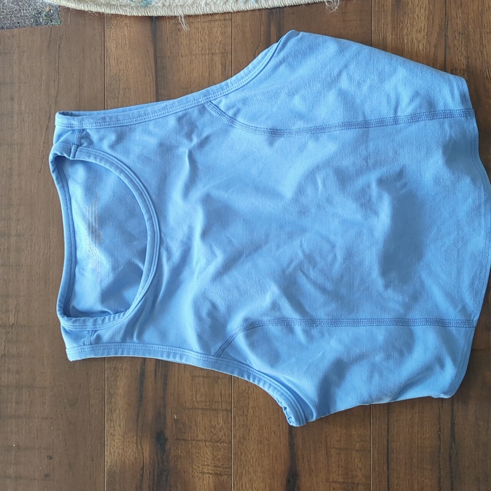 Beyond Yoga crop top with shelf bra